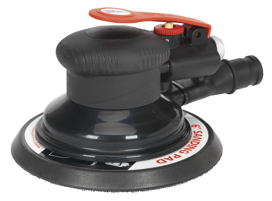 Sealey SA801 Air Palm Orbital Sander 150mm Dust-Free