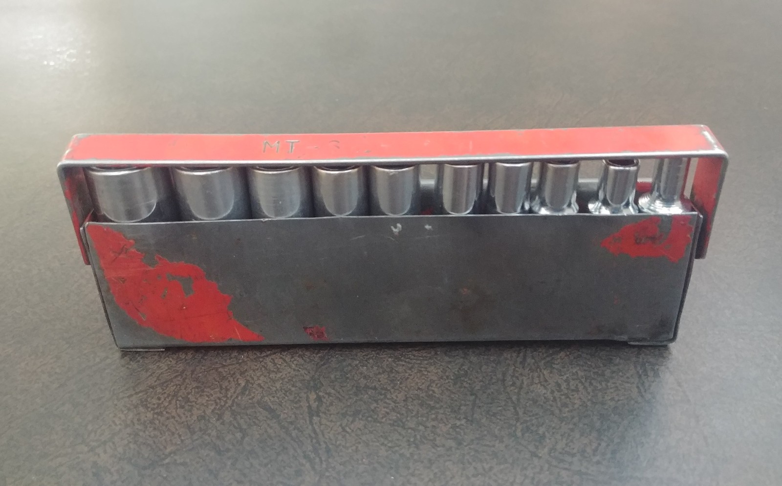 MAC Tools 1/4″ Drive 10pc Socket Set Deep Well w/ Metal Case 1 Matco Replacement