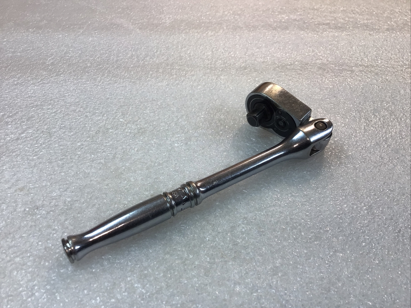 Snap On Tools#TM711A – Chrome, 1/4″ Dr., Flex Head, 5-3/4”Long, Ratchet-USA-