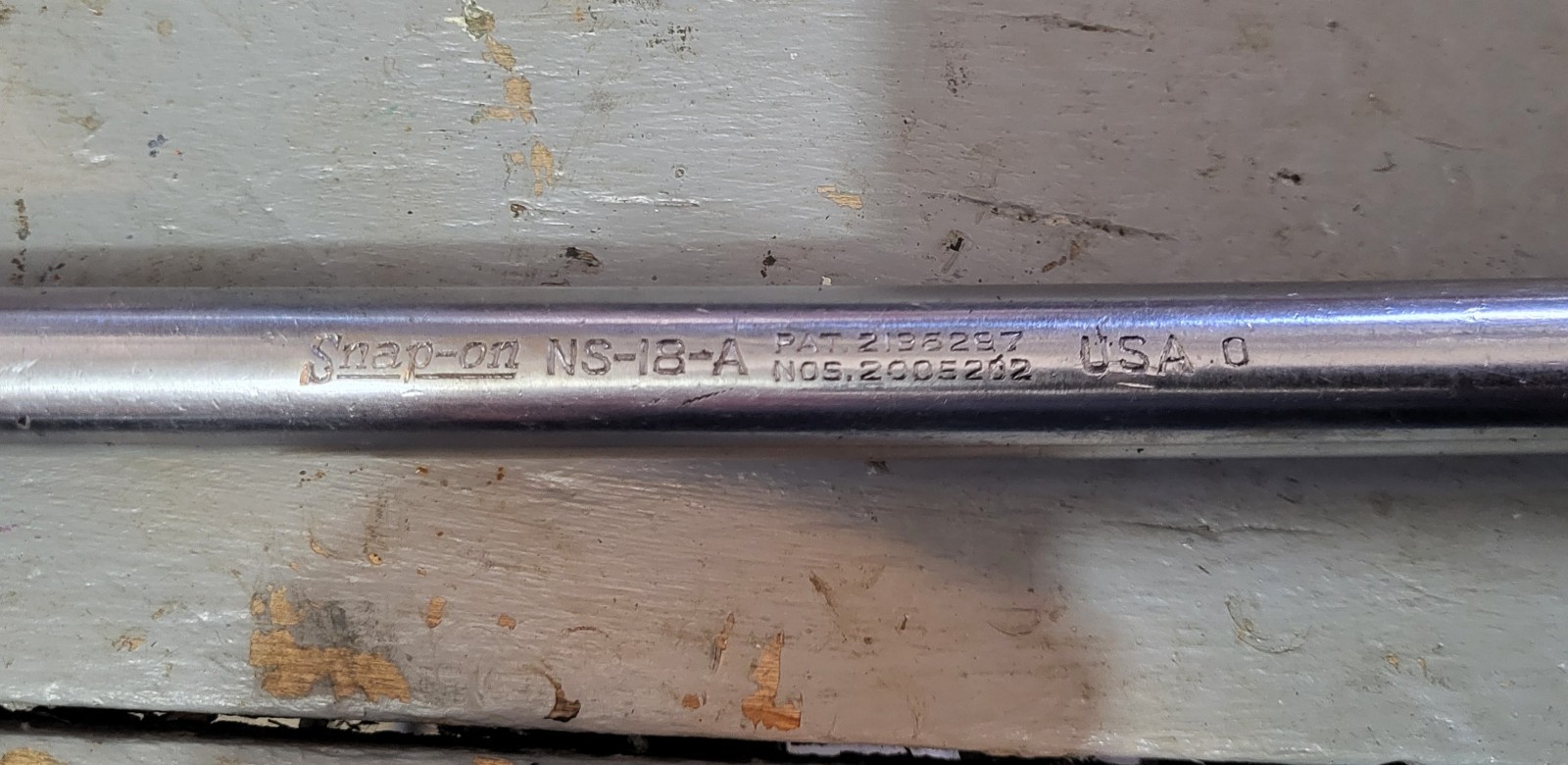 SNAP-ON TOOLS NS-18-A 1/2″ Drive Nut Spinner – 1950 Date Mark – USA
