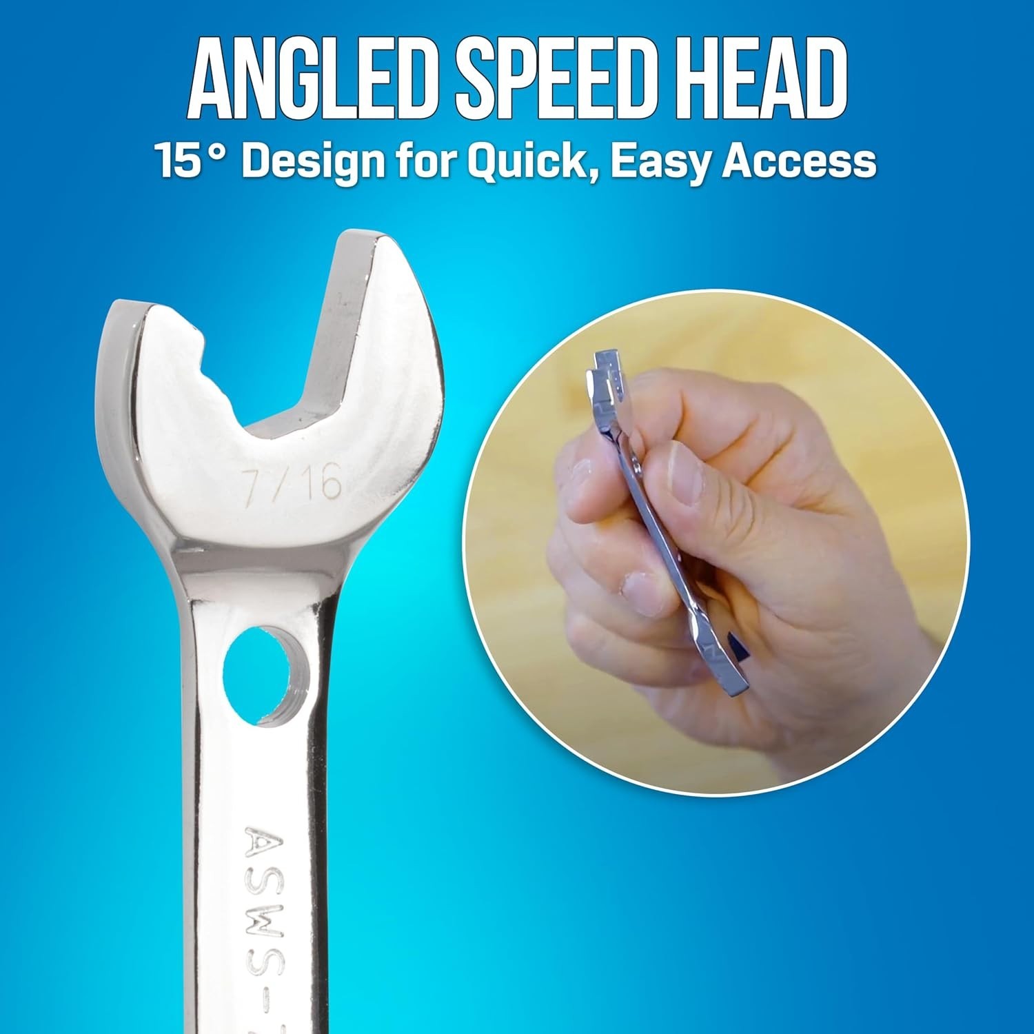 Durable 4″ Stubby Wrench with Open-Ended Angled Head – Perfect for Tight Spaces