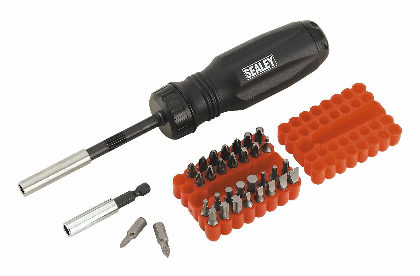 Sealey AK6498 Gearless Ratchet Screwdriver Set 34pc