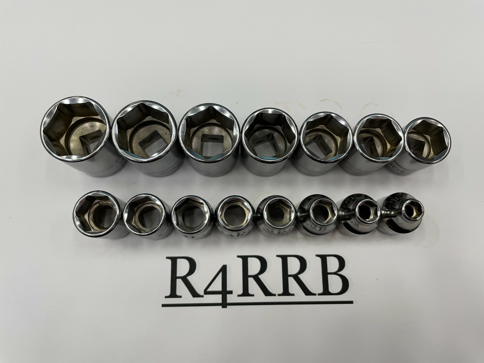 Snap-on Tools NEW 15pc 3/8 Drive METRIC Shallow 6 Point Socket BONUS Set 215FSMY