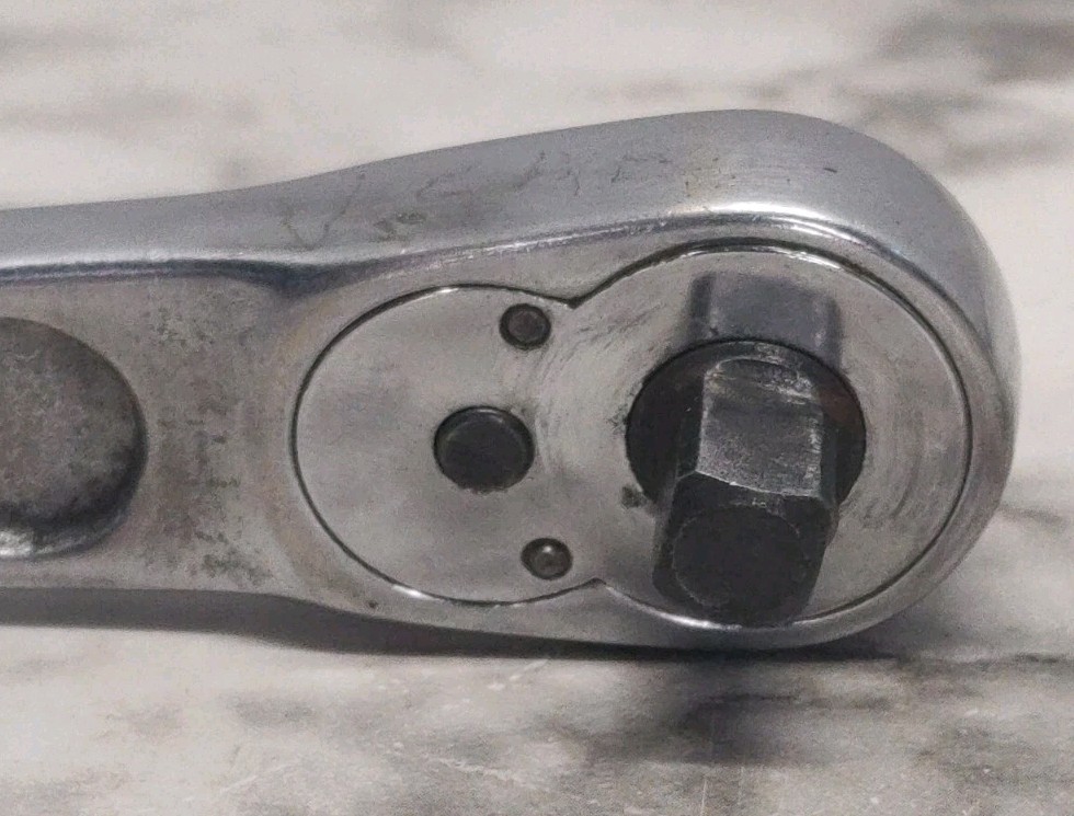 Snap-On MV71 1/4″ Drive Ratchet USA Made – Smooth Action – Tested & Working