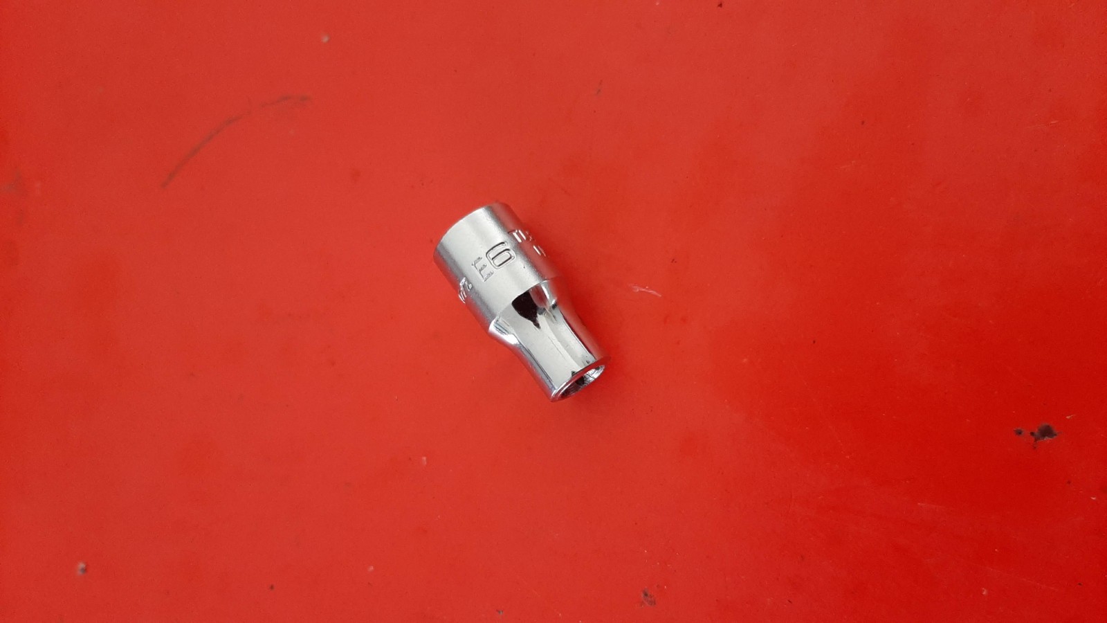 Snap-on Tools TLE60 E6 eTORX Inverted Shallow Socket 1/4″ Drive Chrome USA 327