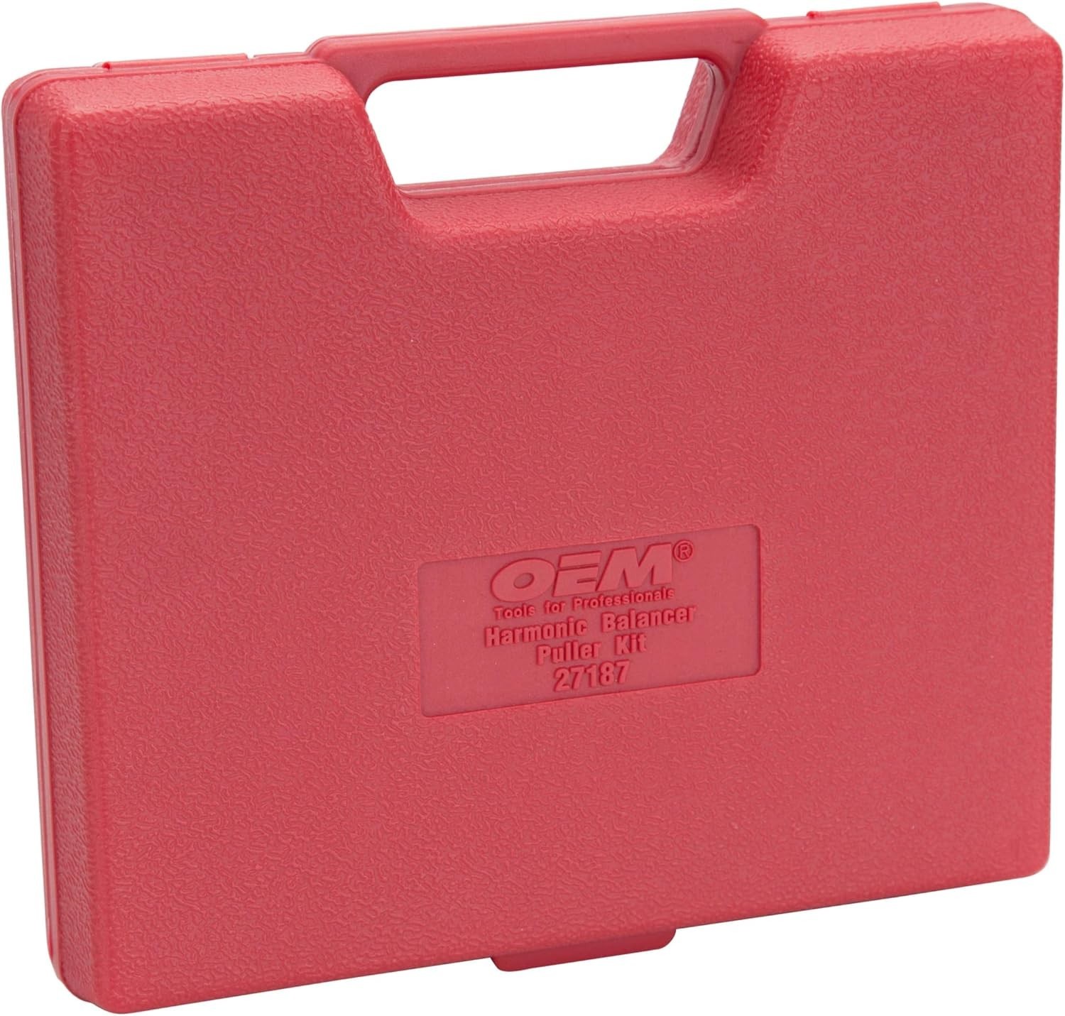 Versatile Alloy Steel Harmonic Balancer Puller Kit with Sturdy Storage Case