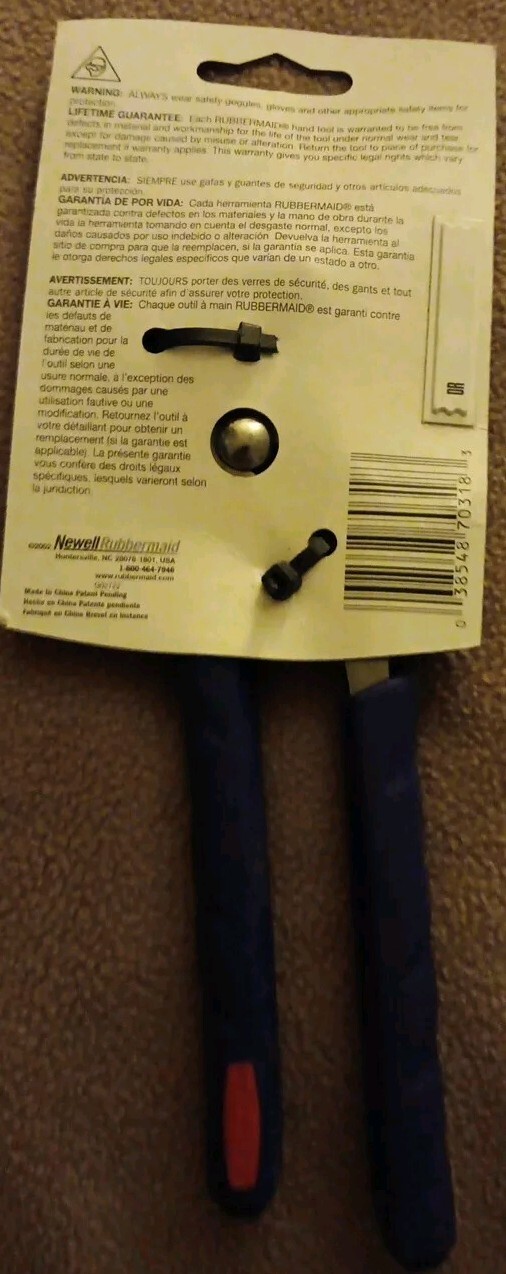 Rubbermaid HeavyDuty 8″ Adjustable Pliers