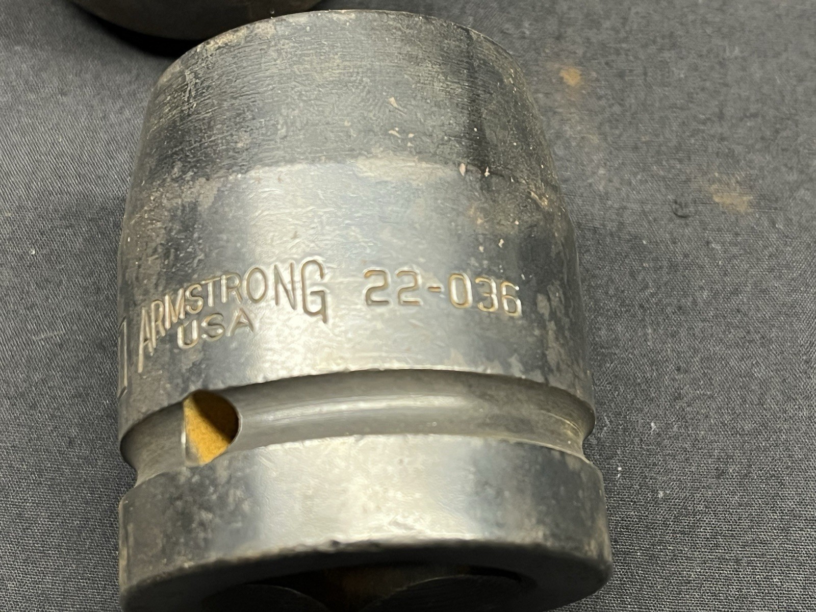 Various Large SAE Impact 6 Point 1” Drive Sockets -ARMSTRONG, Proto MISC.