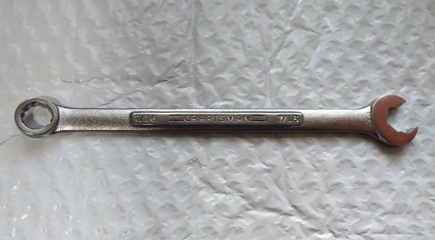 CRAFTMAN TOOLS VV47853, 7/16″ COMBINATION QUICK/SPEED WRENCH, 7.25″ L, 12 POINT.