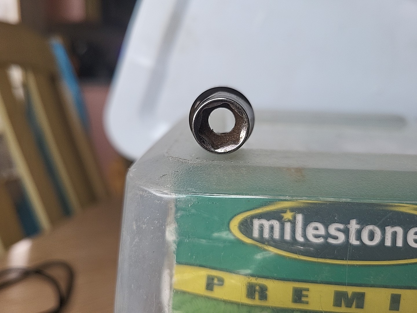 Vintage Craftsman 3/8″ Drive 9mm 6 Pt Shallow Socket Inverted G2 43541 USA