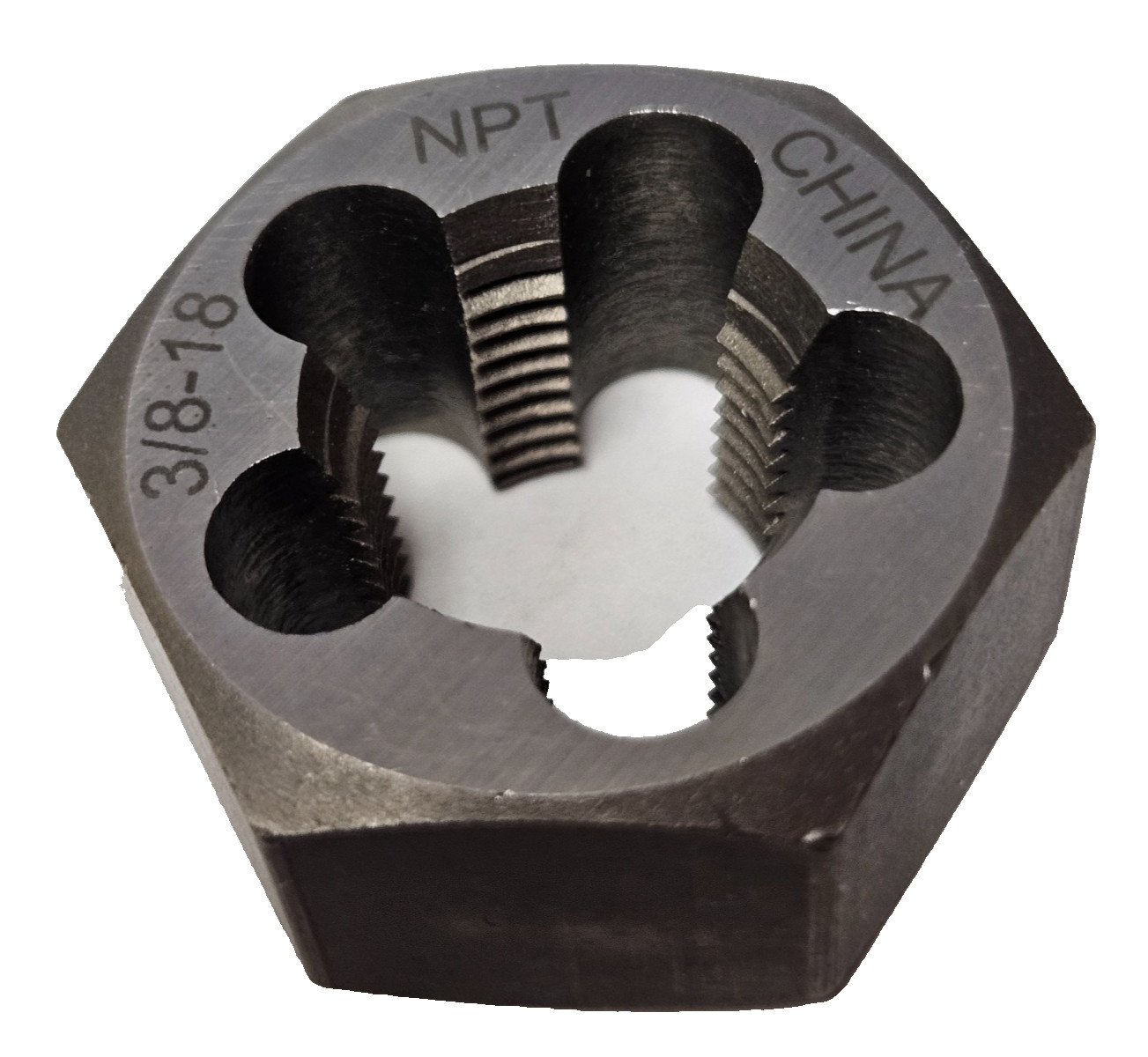 3/8″ -18 NPT Pipe Die Nut 11/16″ Hex Rethread Chaser CS A1 417-02418