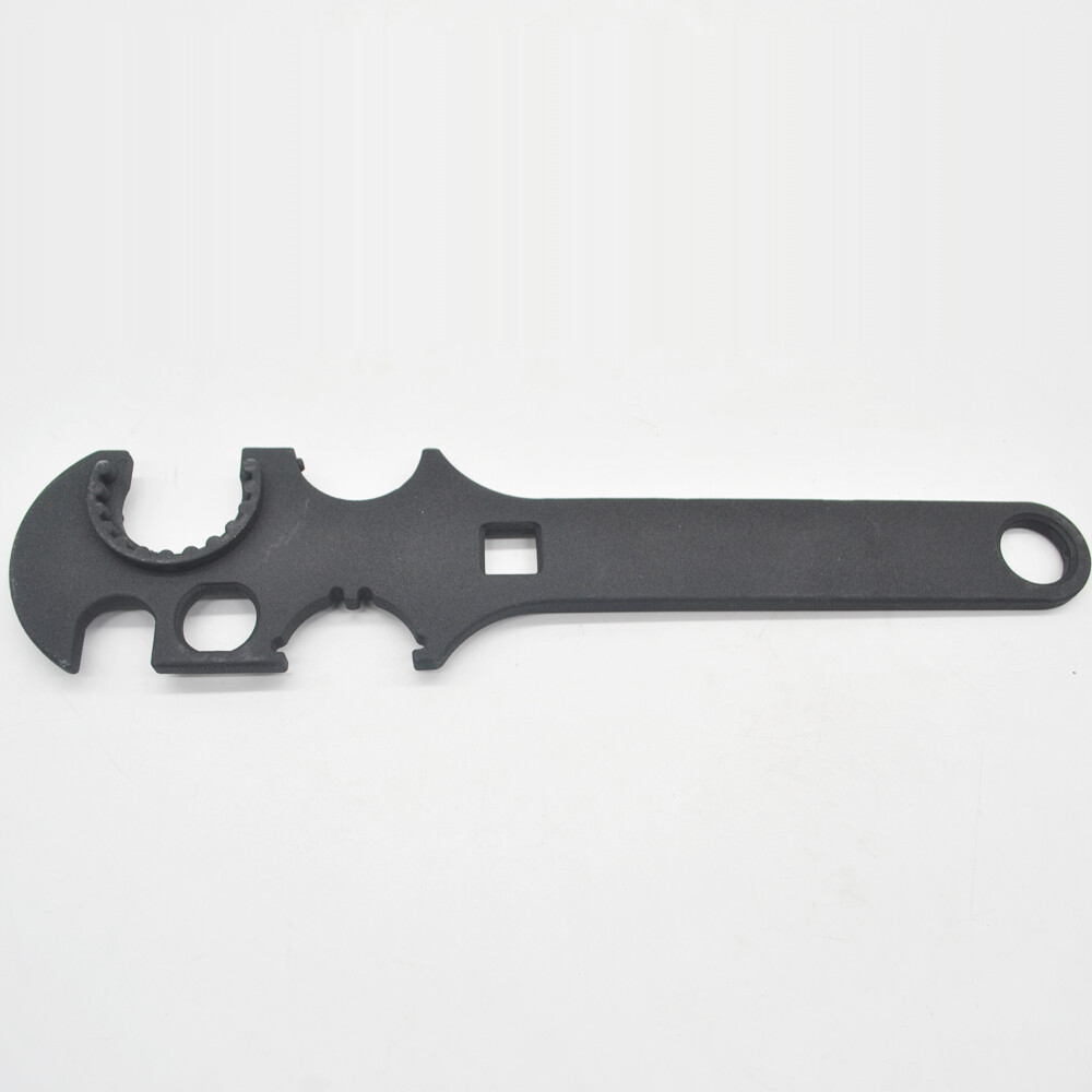 3 Kinds Multi-function Tactical Steel Wrench Tool Armerers Auto Repair Black