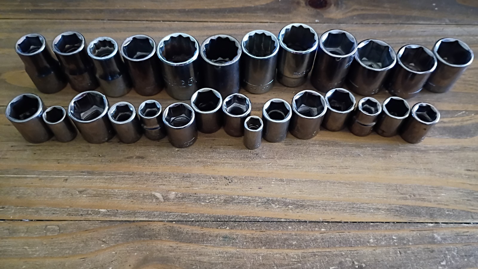 Craftsman Sockets Individual Choice SAE Deep Shallow 1/4 3/8 1/2 USA 6 12 Point