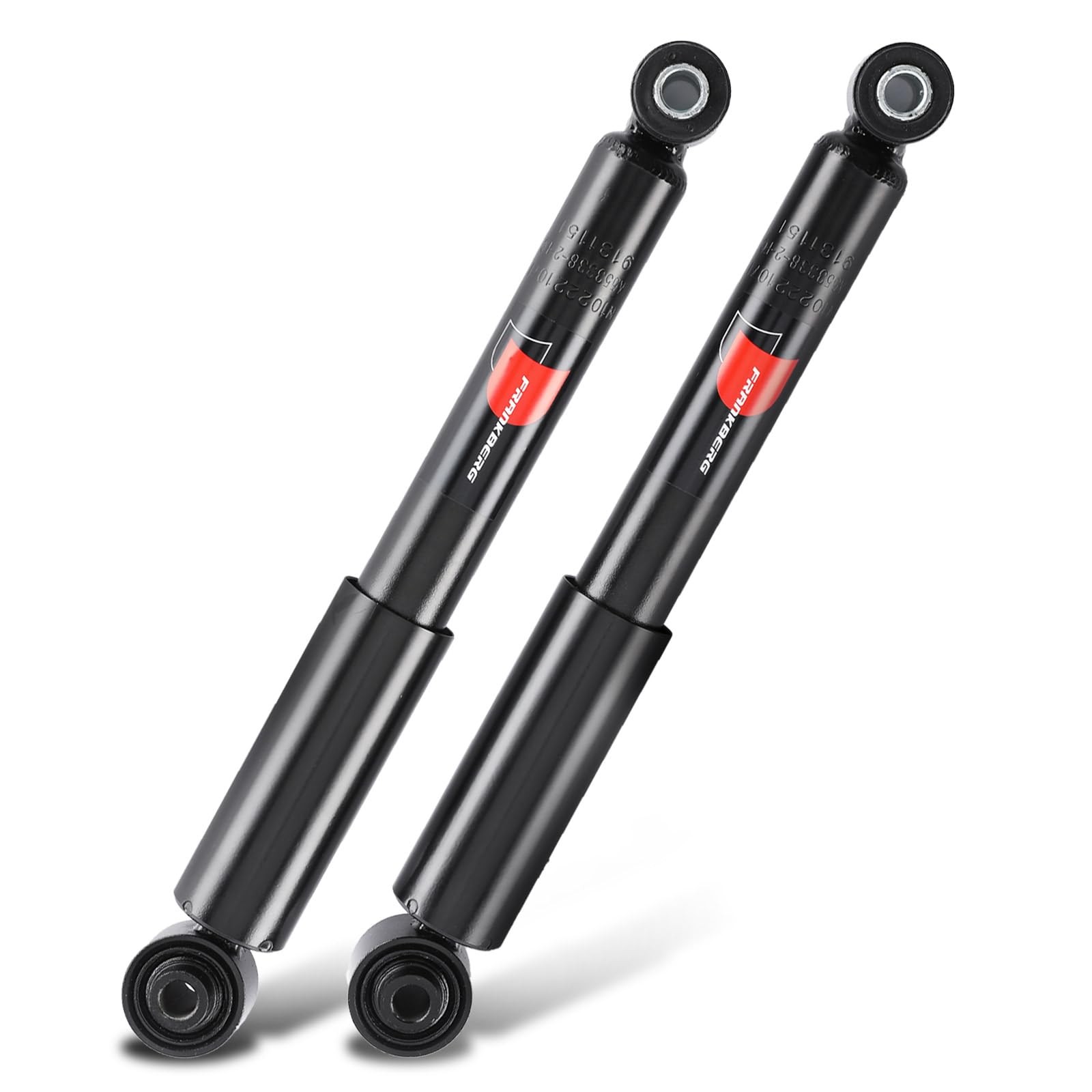 2x Shock Absorber Shock Absorber Rear Left Right 391mm Gas Pressure Compatible with…