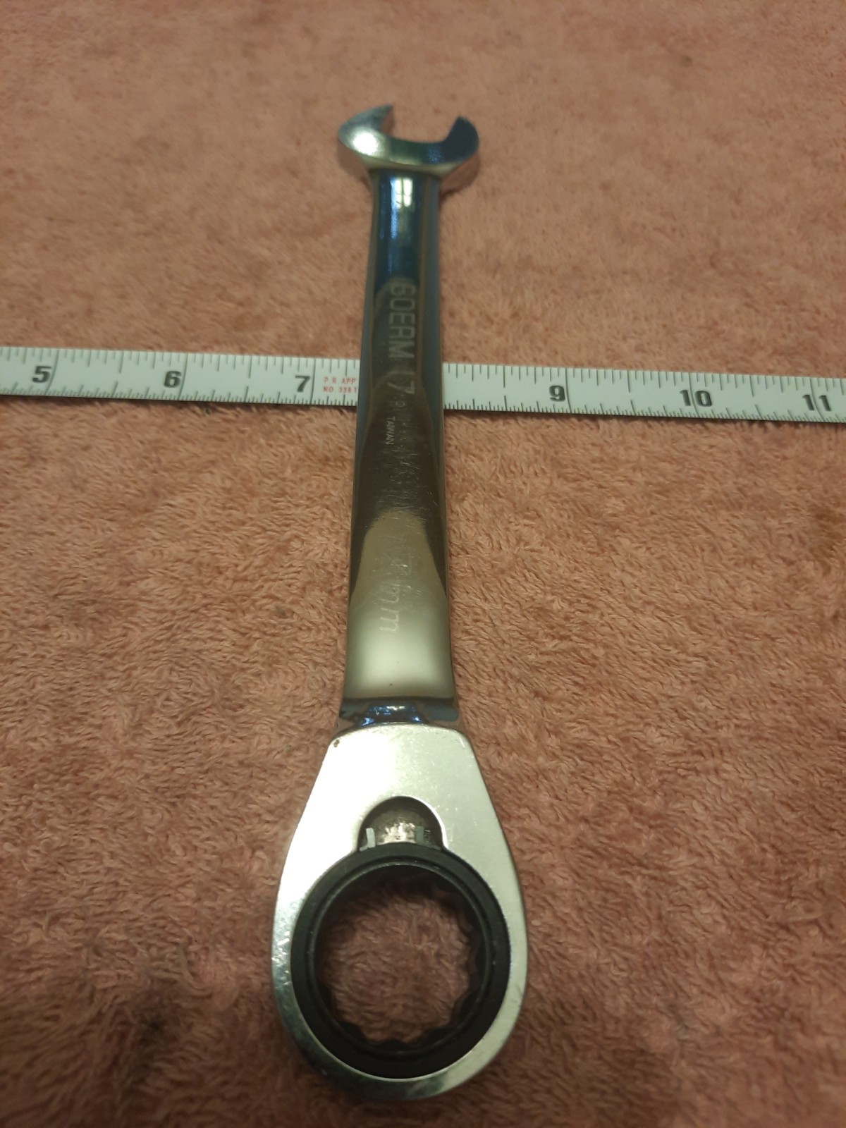 Blue Point By Snap On Tools 17 Mm Combination Ratchet Wrench Reversible