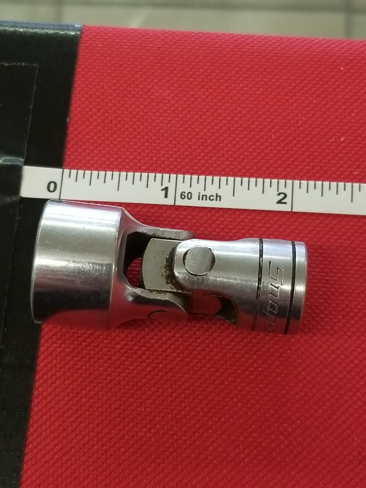 Snap-On Tools 3/4 universal wobble Socket FS24 3/8 inch dr 6-point great conditi