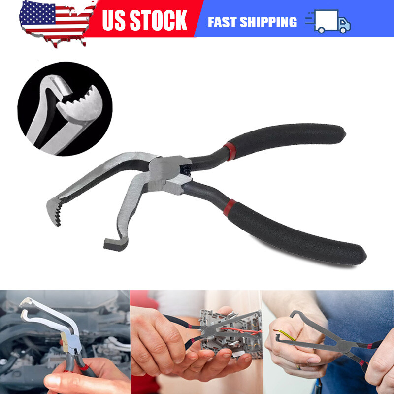 Electrical Disconnect Pliers Fuel Line Clip Spark Plug Removal Repair Tools