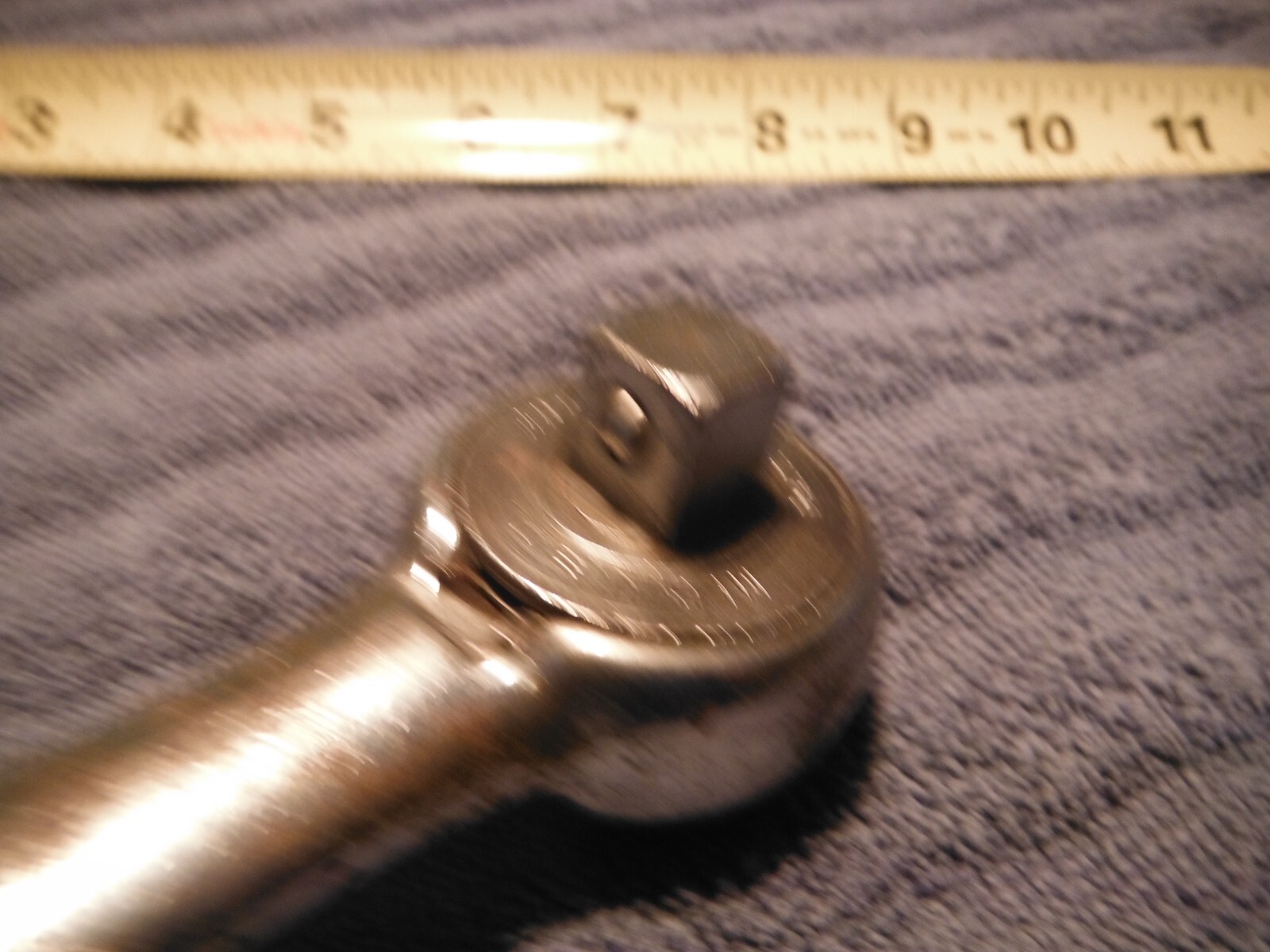 Vintage Wizard Forged in USA 1/2″ Drive Ratchet Model H2833 10in Long