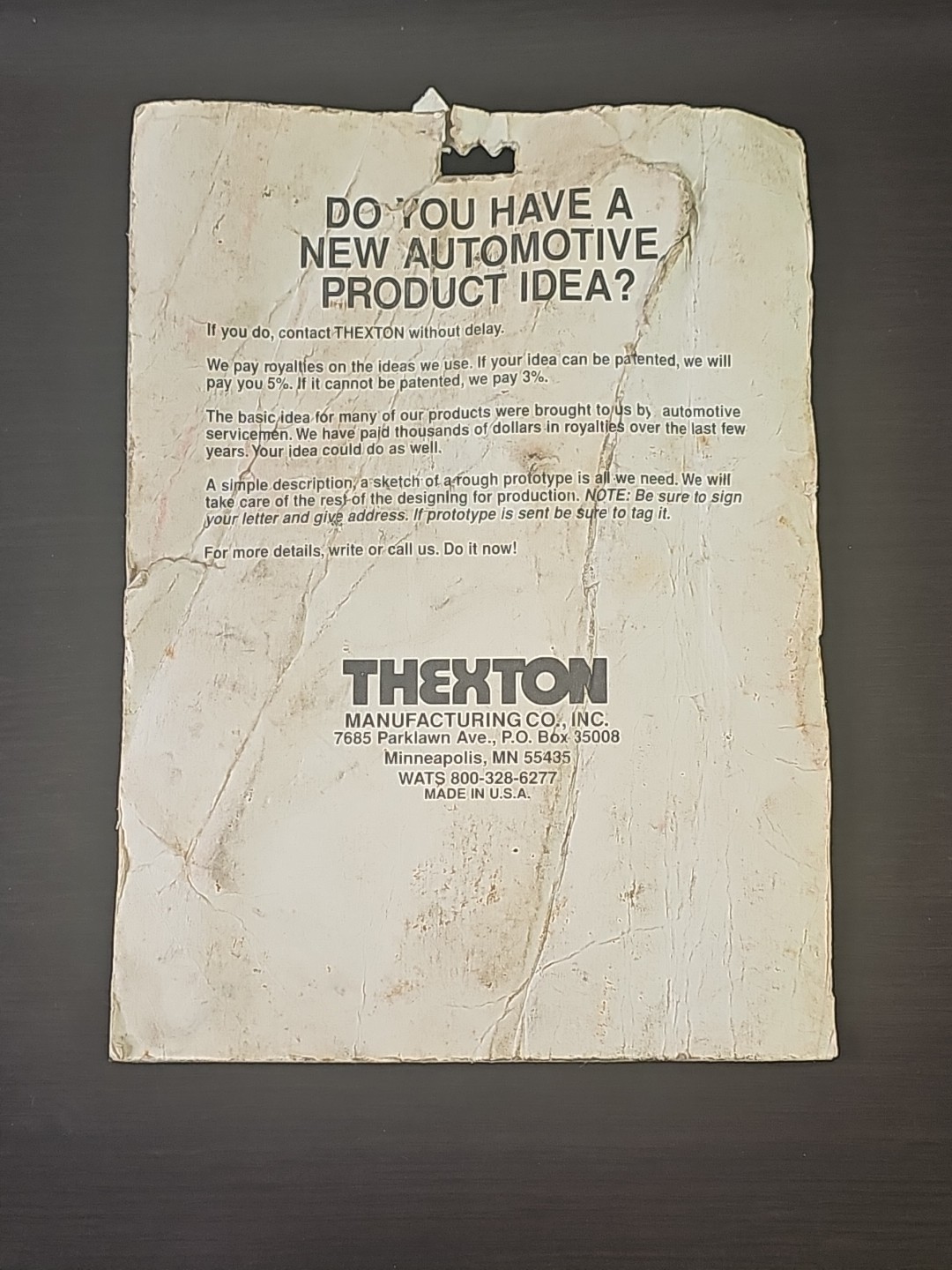 Thexton 365 Universal Emergency Brake Tool USA