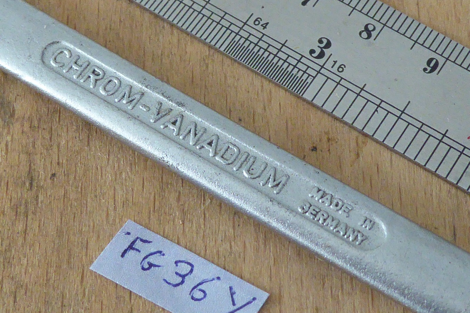 ELORA No 203 9/16″ AF short combination spanner 5.5″ long made in Germany