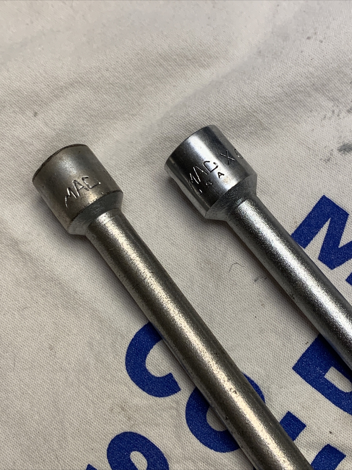Vintage Mac Tools 3/8″ Drive 6″ & 12″ Socket Extension Set X6E & X12E