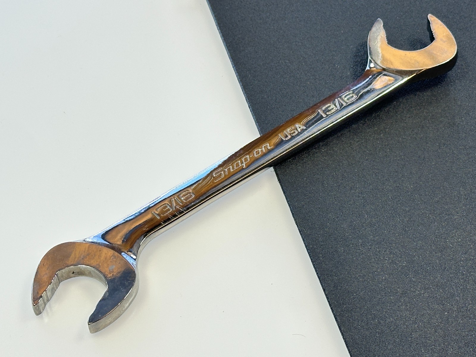 NEW Snap-On Tools USA 13/16″ Flank Drive PLUS 4 Way Angle Head Open End Wrench