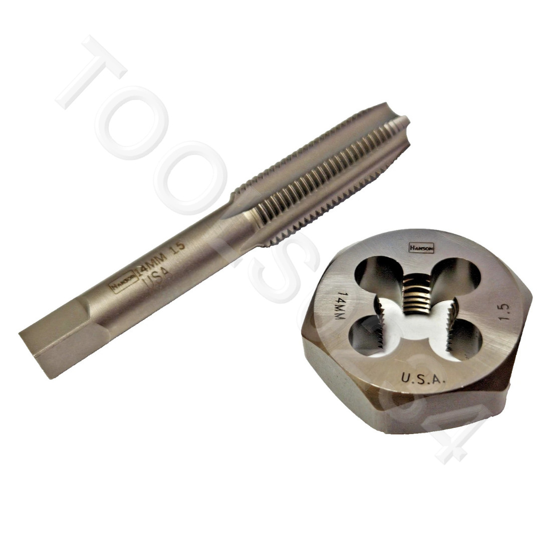 M14 X 1.50 Metric Tap Hex Die COMBO Irwin 1750 6950ZR