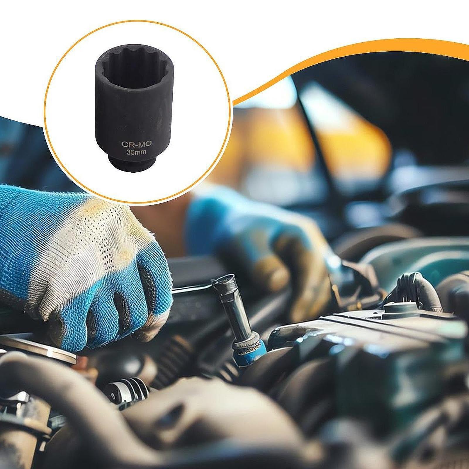 Deep Impact Socket Hub Removing Installing Tool Premium Easy to Install Metric