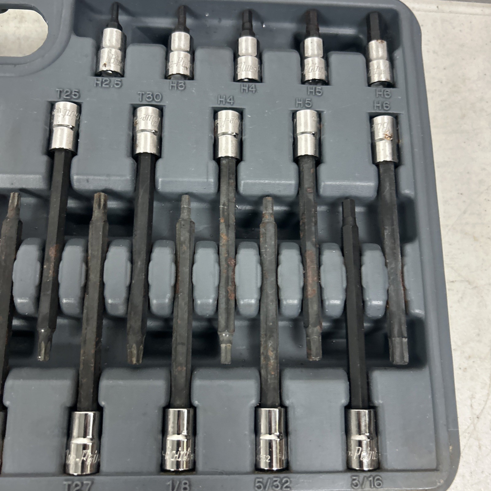 Blue-Point BLPTHC87 87 Pc Torx & Hex Bit Socket Set SAE/Metric Complete