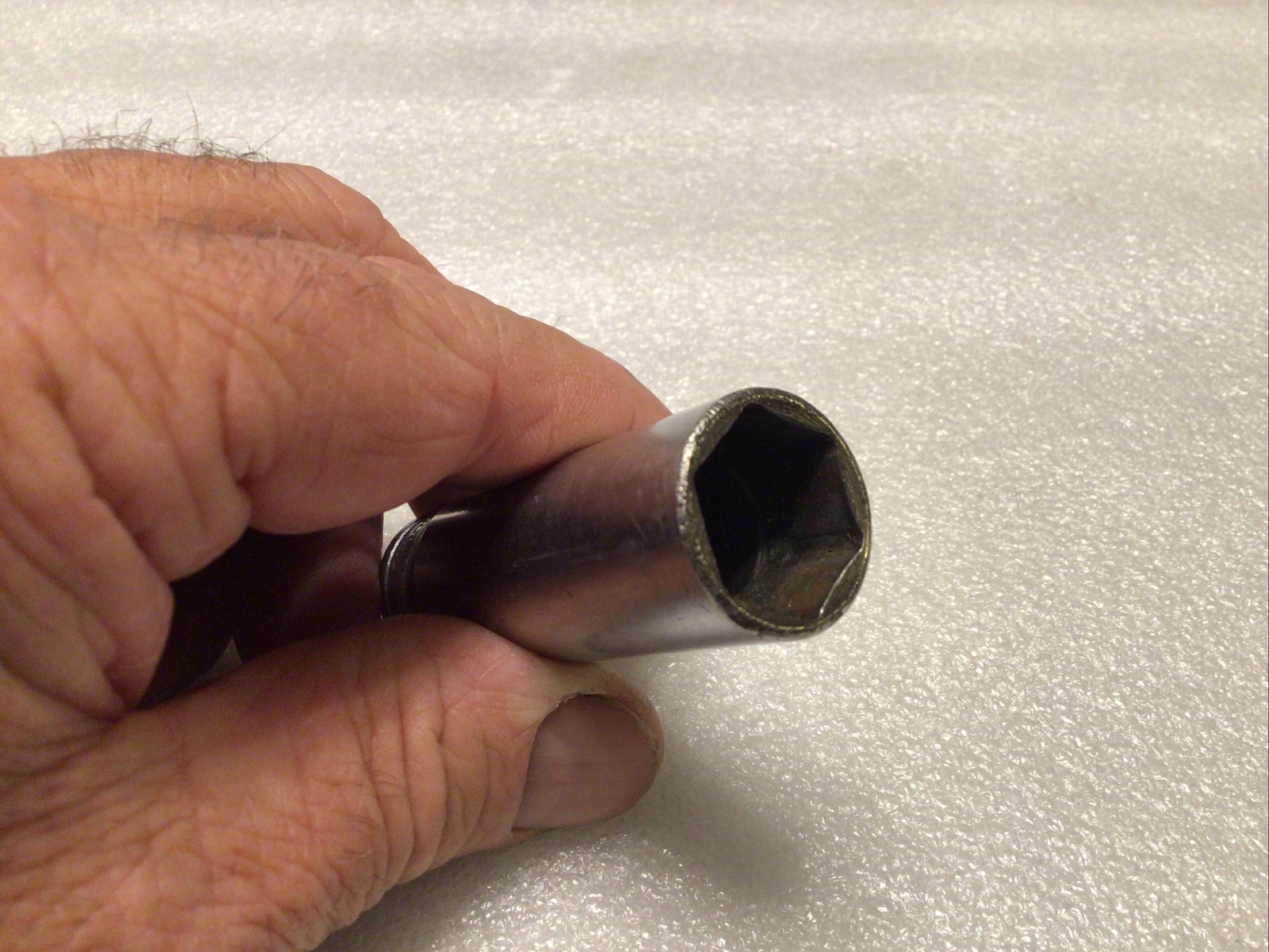 Snap On SFSM17 -Chrome, 3/8″ Dr., 6 Pt., Metric, 17mm Deep Flank Dr., Socket