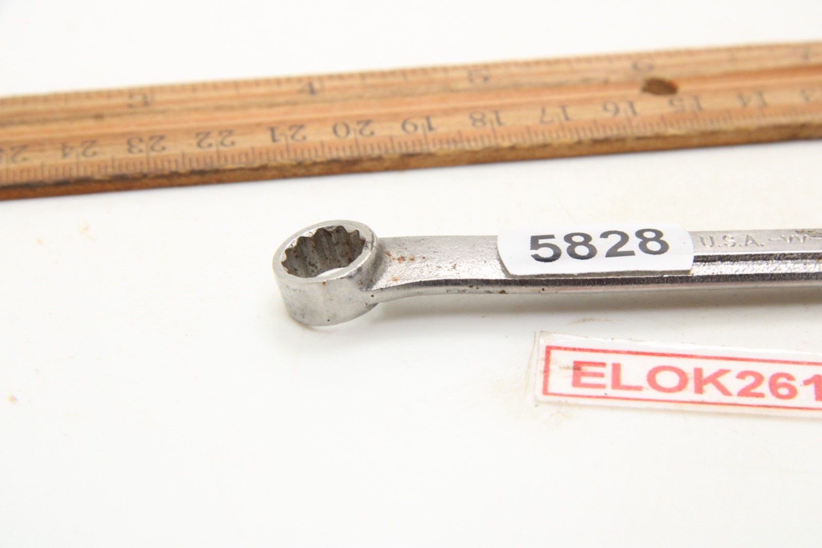 Craftsman VV-43866 3/8″ x 7/16″ 12 Point SAE Box End Wrench 4-3/8″ USA