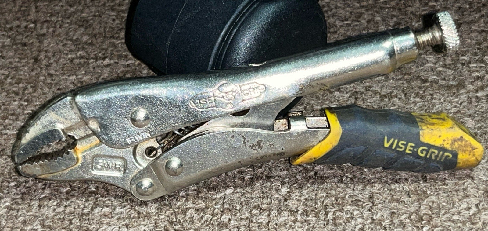 Irwin Vise-Grip 5WR Curved-Jaw Locking Pliers With A Wire Cutter