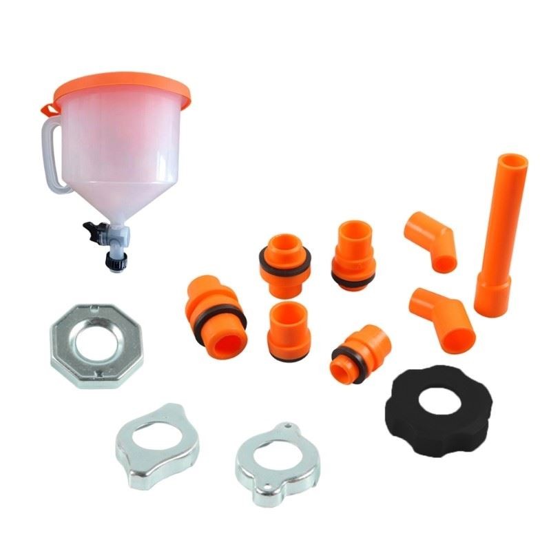 Coolant Funnel Kit Radiator Spill Frees Funnel Auto Coolant Flushes for Winter
