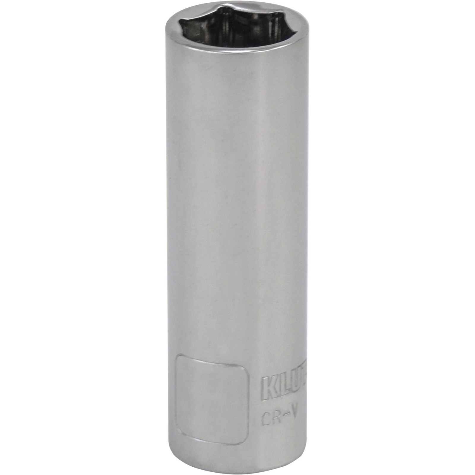 Klutch Deep Socket, SAE, 3/8in., 3/8in.-Drive, 6-Pt.