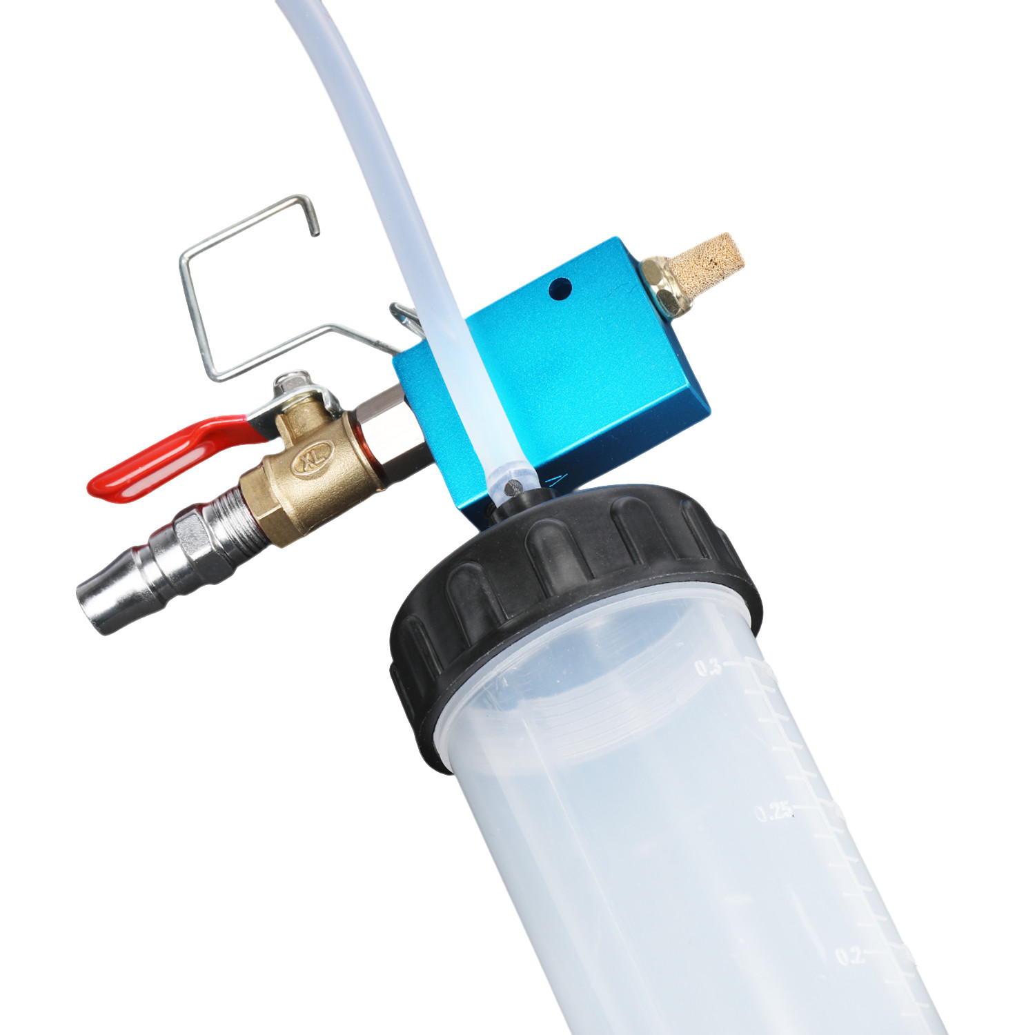 Car Vehicle Vacuum Brake Bleeder Tank Fluid Oil Change Pump Equipment Tool Kit .