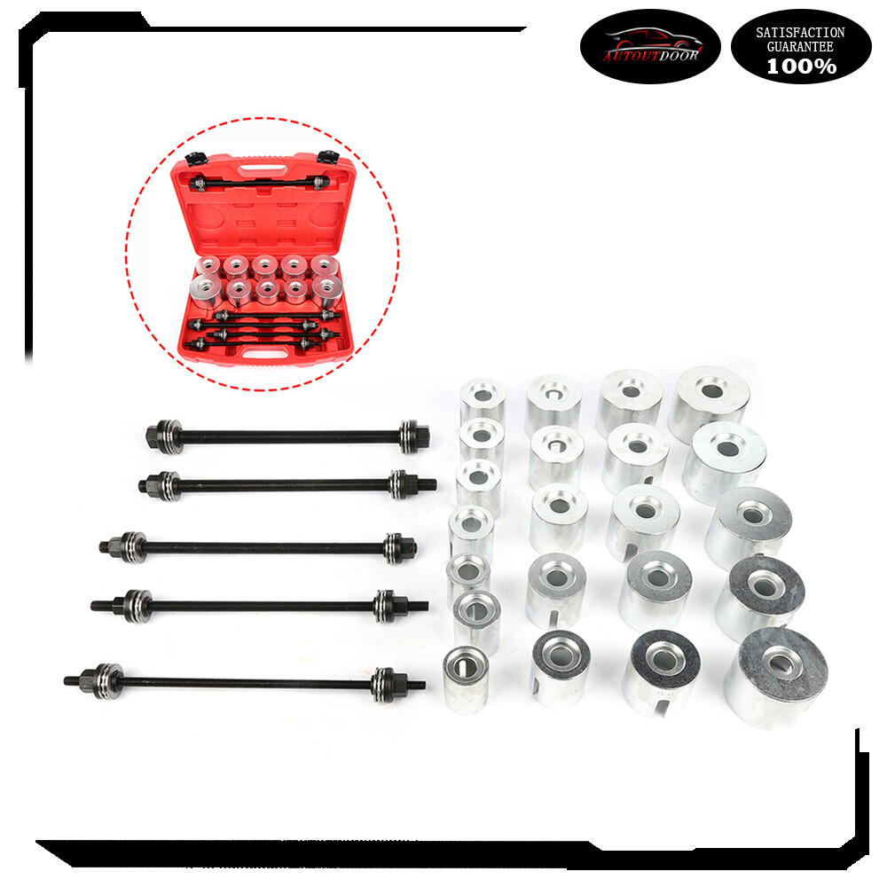 27pc Universal Press and Pull Sleeve Kit Bush Bearing Removal Insertion Tool
