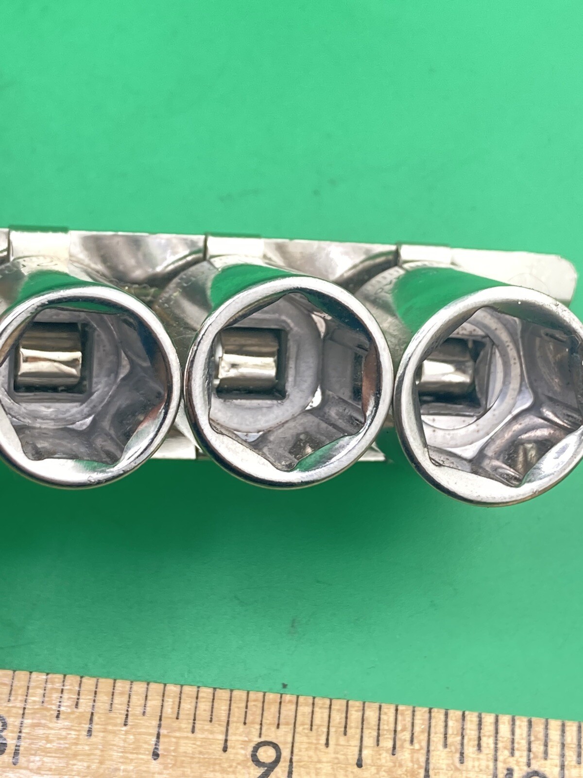 12 Piece Craftsman USA New Metric 1/4”Drive 6 Point Shallow 14mm To 4mm (NOS)
