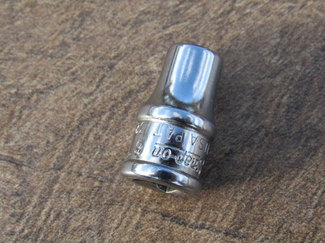 SNAP ON 6MM TMM6 1/4″ DRIVE METRIC 6 PT SHALLOW CHROME SOCKET 6 MM TMM UNDERLINE