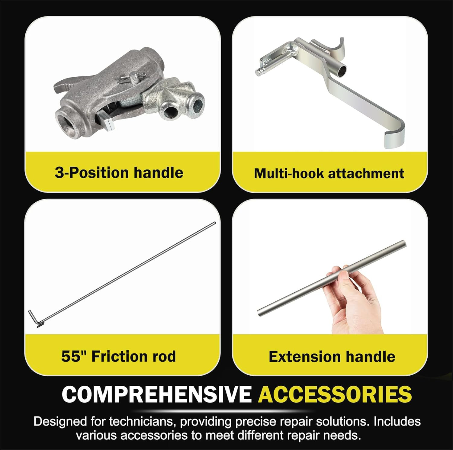 Monkey On A Stick Friction Body Jack 77043 Alignment Repair Tool 55″ Friction