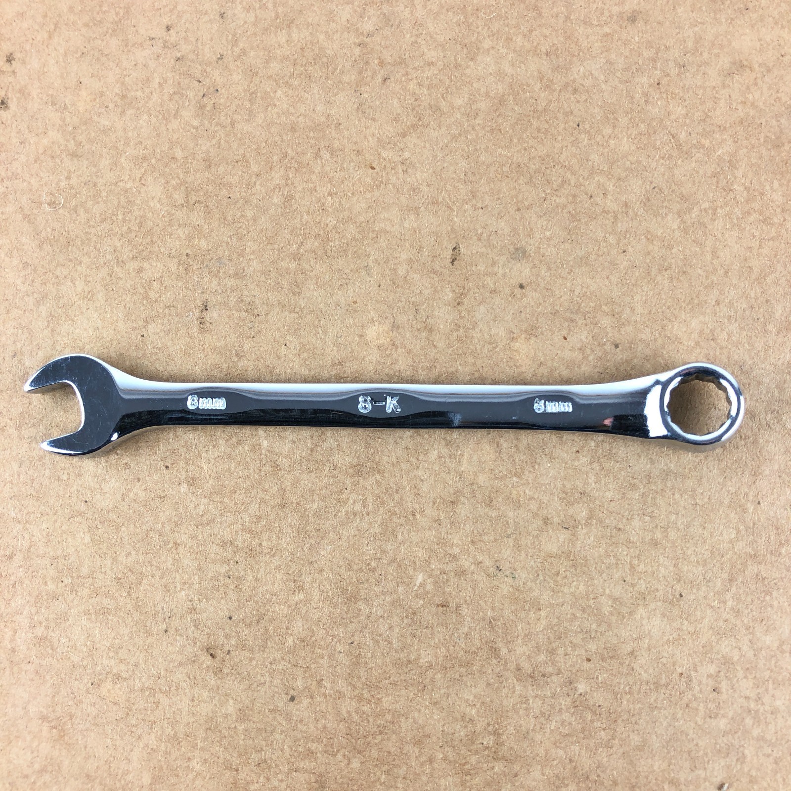 S-K TOOLS USA 88308 8MM Combination Wrench Metric 4″ Long 12 Point Chrome NICE!