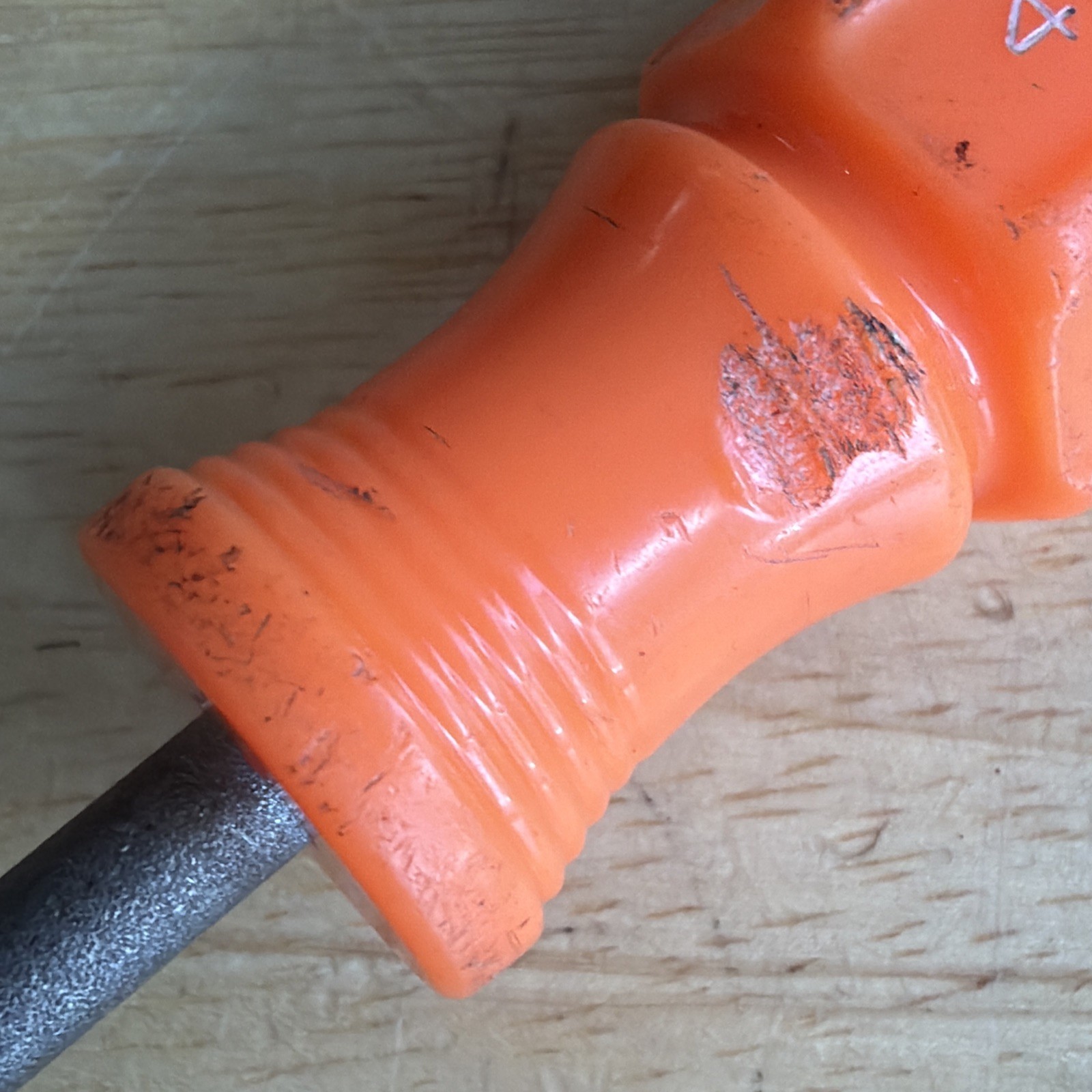 Craftsman P2 No. 2 Phillips Screwdriver Orange Handle 7.75″ OAL H WF 41555 USA