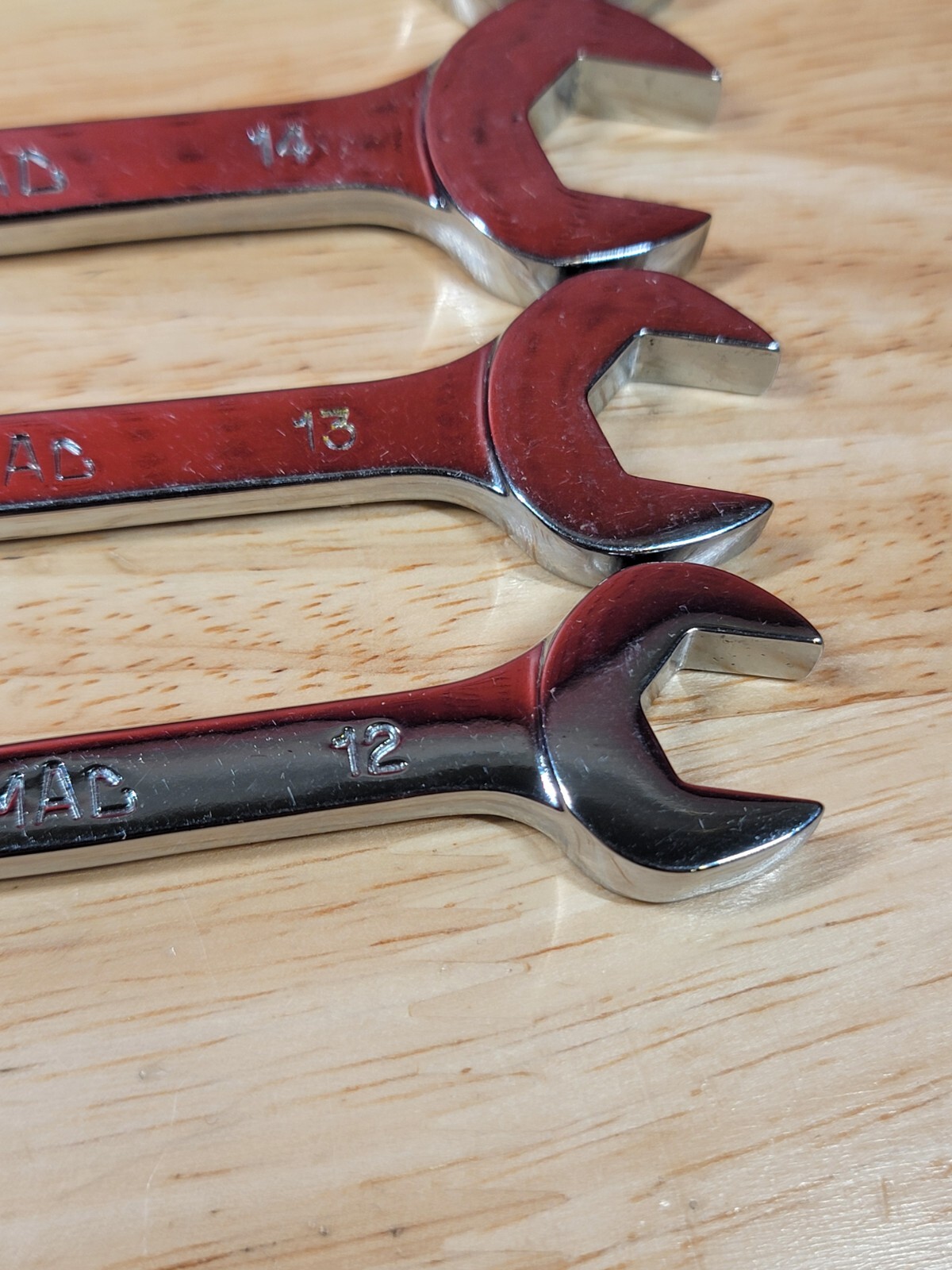 MAC Tools 8-Piece Stubby Metric 12mm-19mm Combination Wrench Set 12-Point