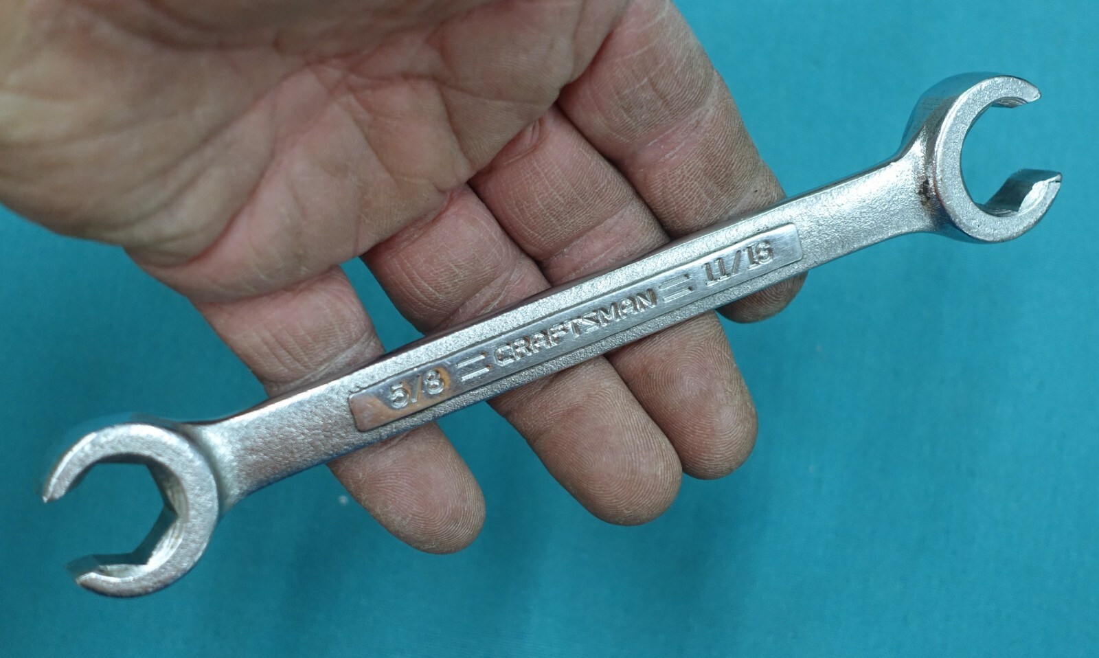 =CRAFTSMAN= Flare Nut Line Wrench -V- 44173 5/8″ x 11/16″ Made USA