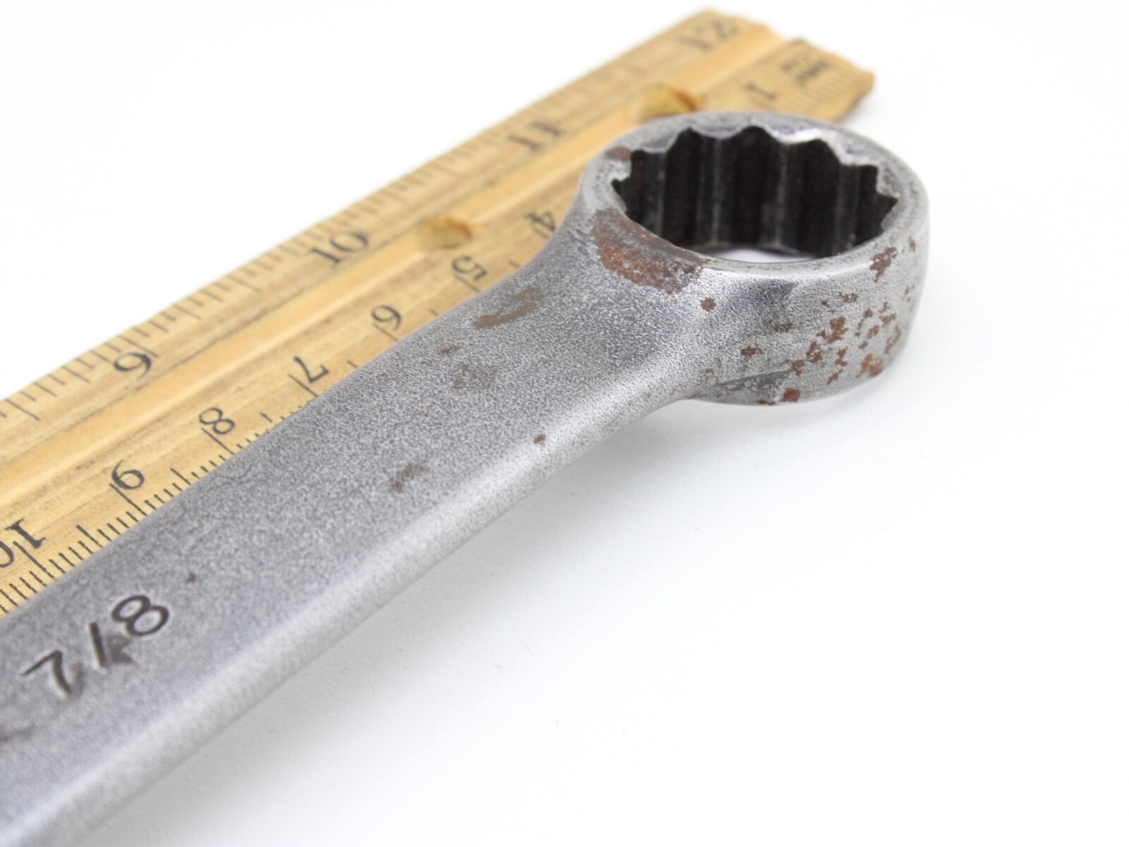 Proto 1228BASD 7/8″ 12 Point Anti-Slip Design SAE Chrome Combination Wrench USA