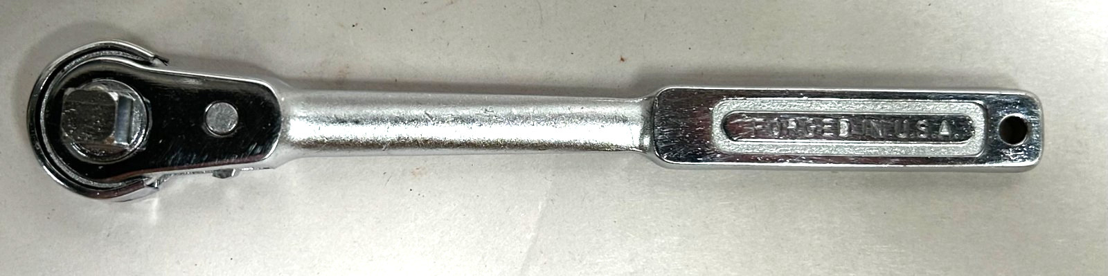 Vintage Indestro 6270 3/8″ Drive Socket Ratchet Tool Made in USA (A7)