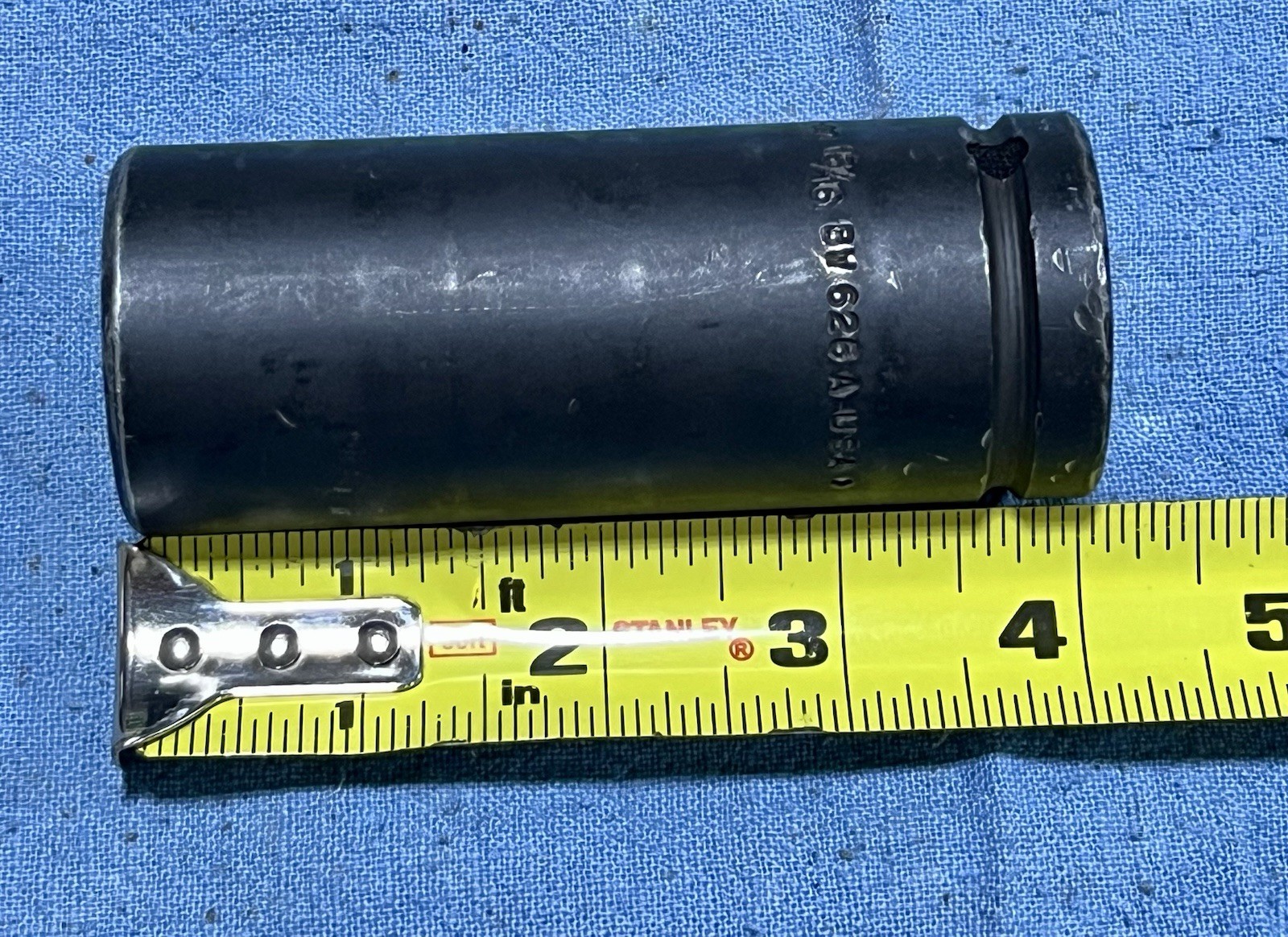 Snap-On USA BW626A 13/16 Square Budd Wheel 3/4 Impact Socket See Pictures Used