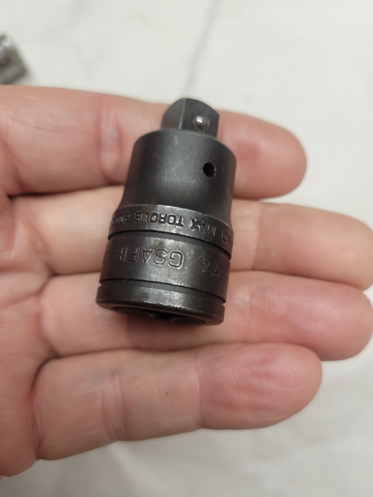 Snap On Socket Adapter GSAF1F 1/2”-3/8” Square Drive Reducer USA MADE Tool EXC