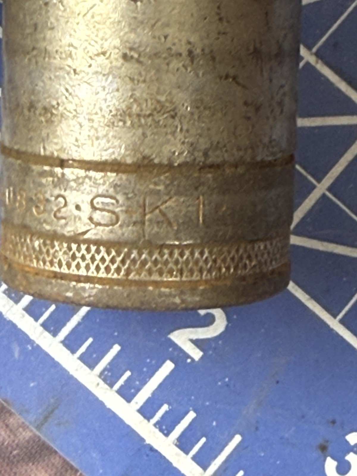 Vintage SK 40832 1/2in Drive 1” Deep Socket USA