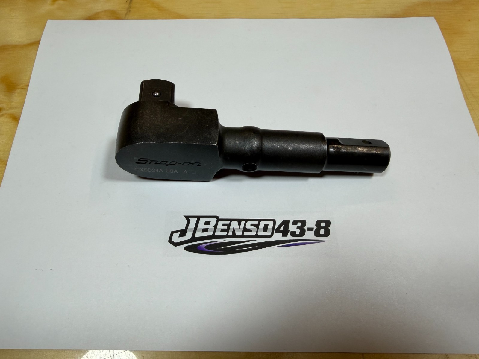 Snap-on Tools X-Shank 3/4″ Square Drive Fixed Head For Torque Wrenches QXSD24A