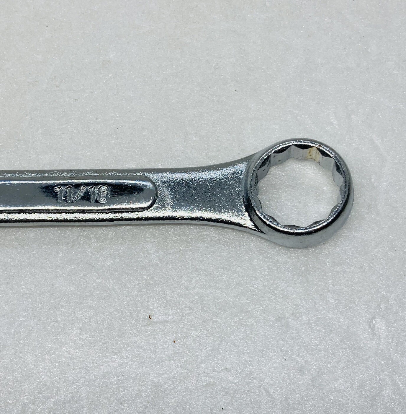 Vintage Drop Forged Open End Wrench 11/16” Taiwan 7.5” T1